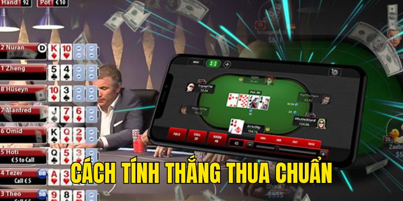 Cách tính điểm Poker khi chơi online